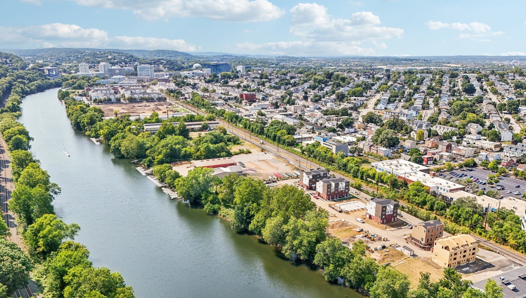 River Place Conshohocken arial view of planned community