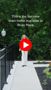 Video still for video featuring last new townhome in River Place